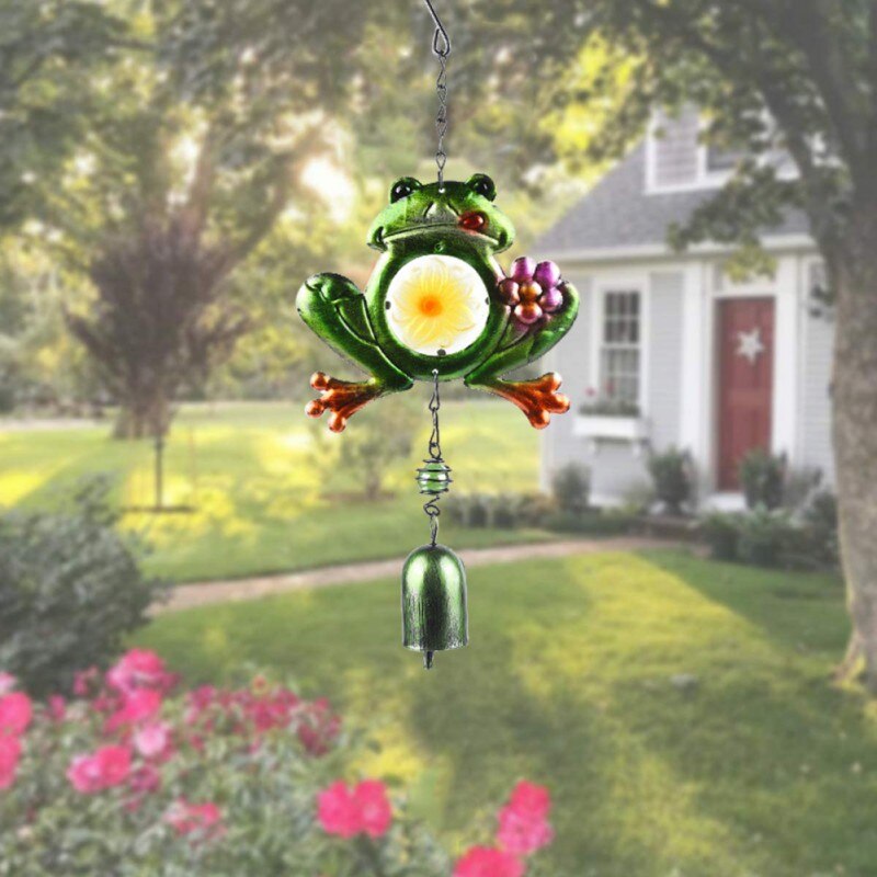 Vogel Wind Chime Voor Muur Raam Deur Wind Bell Opknoping Ornamenten Beeldje Creatieve Metalen Windgong Bel Miniatuur Craft