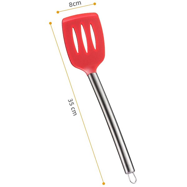 Silikone pasta scoop spaghetti ske gaffel madlavningsredskaber køkkenredskaber: Drejning