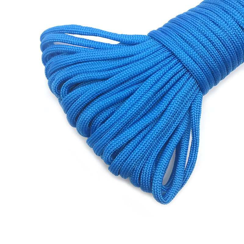 4 maten dia. 4 mm 7 standcores paracord 550 voor survival parachutekoord lanyard klimmen camping touw wandelen waslijn armband