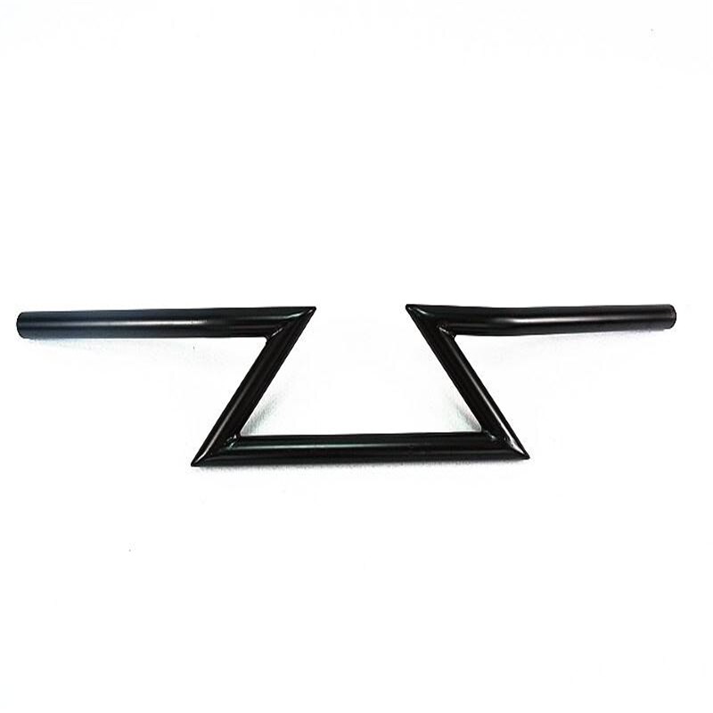 Universal Fit Chopper Cafe Racer Cruiser Bobber Tracker Motorcycle Handlebar Chrome 7/8" 22mm Handlebar High-Rise Drag Bar