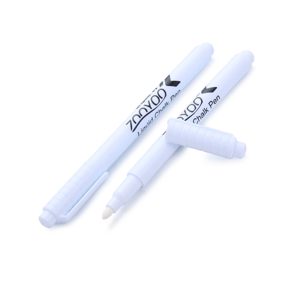 1/5Pcs White Liquid Chalk Pen Marker Glass Windows Chalkboard Blackboard Liquid Ink Pen Erasable Used on Chalkboard Window