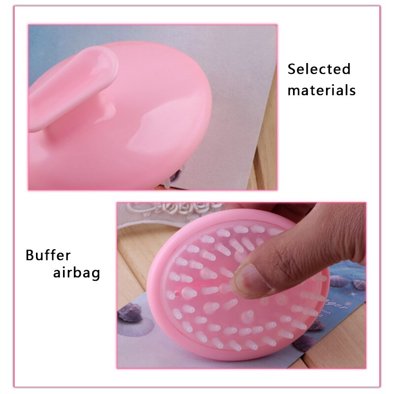 1pc cabeça portátil massageador escova de cabelo do couro cabeludo shampoo magia lavar pente aliviar o estresse pente de cabelo escova cabeça do couro cabeludo massageador cuidados com o cabelo