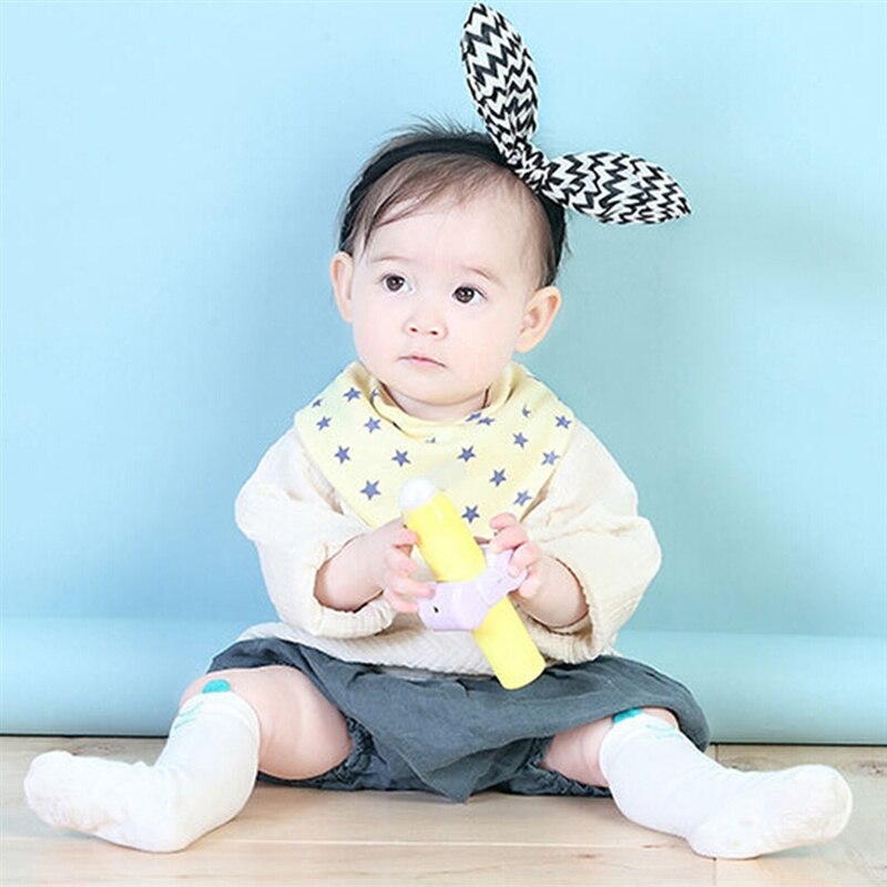 Baby Bibs Cartoon Saliva Towel Baby Care Stars Printing Children Triangle Fashoin Bib Child Cleaning Products