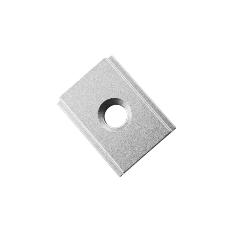 M6 m8 t- spårsmutter t-spårsreglage t-block fyrkantsmuttrar för träbearbetningsverktyg jiggar skruv spårfäste aluminiumprofil: Svart / M