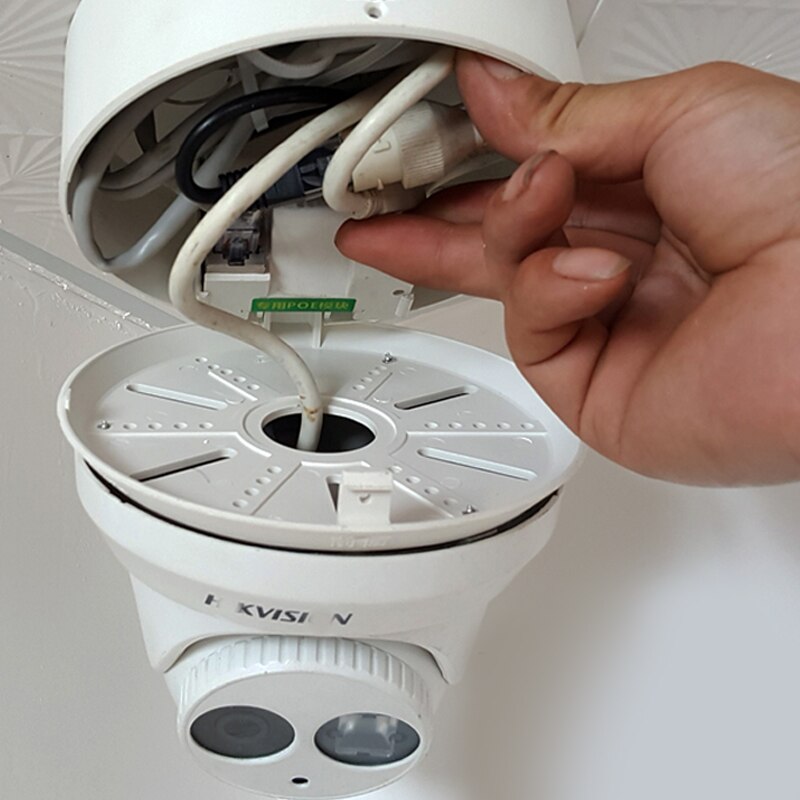 Dome IP camera wall bracket ABS plastic 4PCS universal security cctv camera bracket apply Tibetan plastic box