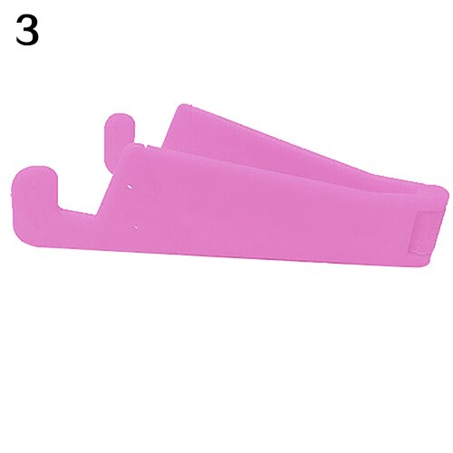 V-Shaped Universal Foldable Mobile Cell Phone Stand Holder for Smartphone & Tablet Adjustable Support Phone Holder: Pink