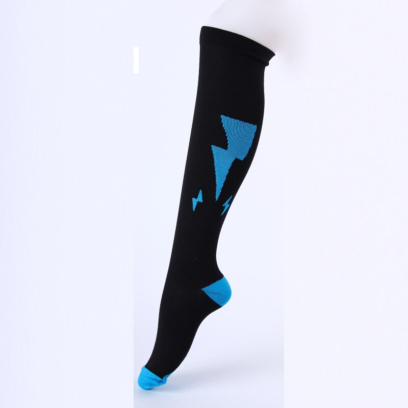 Women's Sports Compression Stockings Nurse Stockings Knee High Socks Women Socks Knee and Leg Compression Socks: Lightning