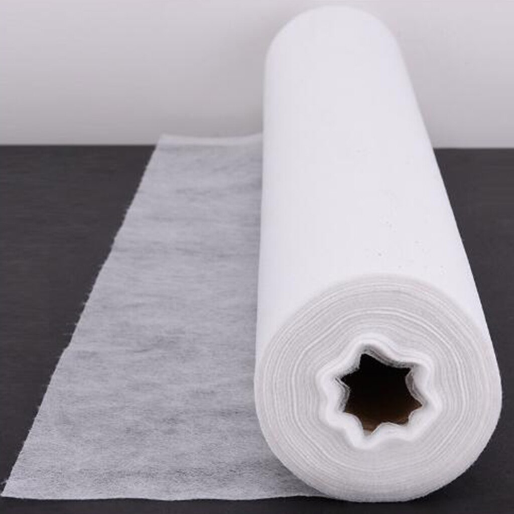 50 pcs Non-Woven Spa Massage Mattress Sheets Salon Massage Bed Sheets Disposable Headrest Paper Roll Table Cover Tattoo Supply: White