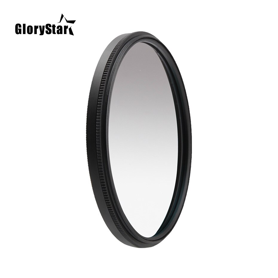 Cercle gradué dégradé progressif gris gris couleur lentille filtre 30 37 40.5 43mm 46mm 49mm 52mm 55mm 58mm 62mm 67mm 72mm 77mm 82 mm