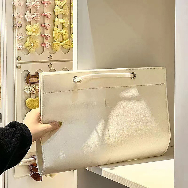 Organizador de lazos para el pelo, colgante de pared de gran capacidad, soporte para diadema, colgador de almacenamiento, accesorio para ahorro de espacio para habitación de niña