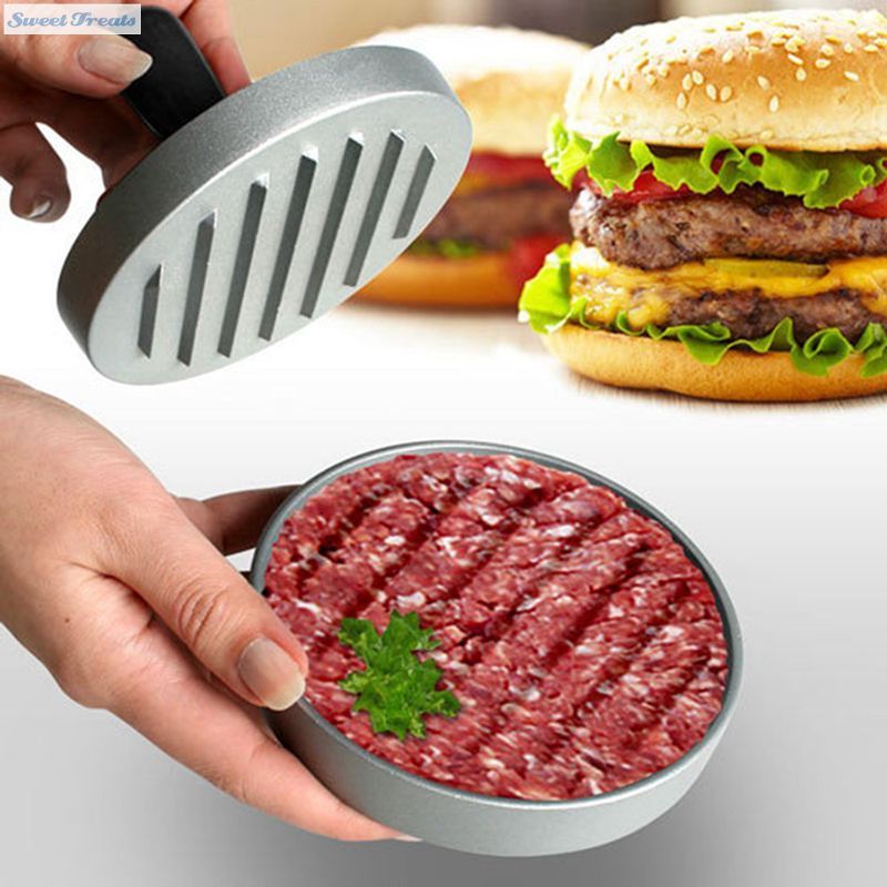 Sweettreats 12 cm hamburgare & biffar hamburgare hamburgare press köttpress köksredskap köttfyllare matlagningsverktyg
