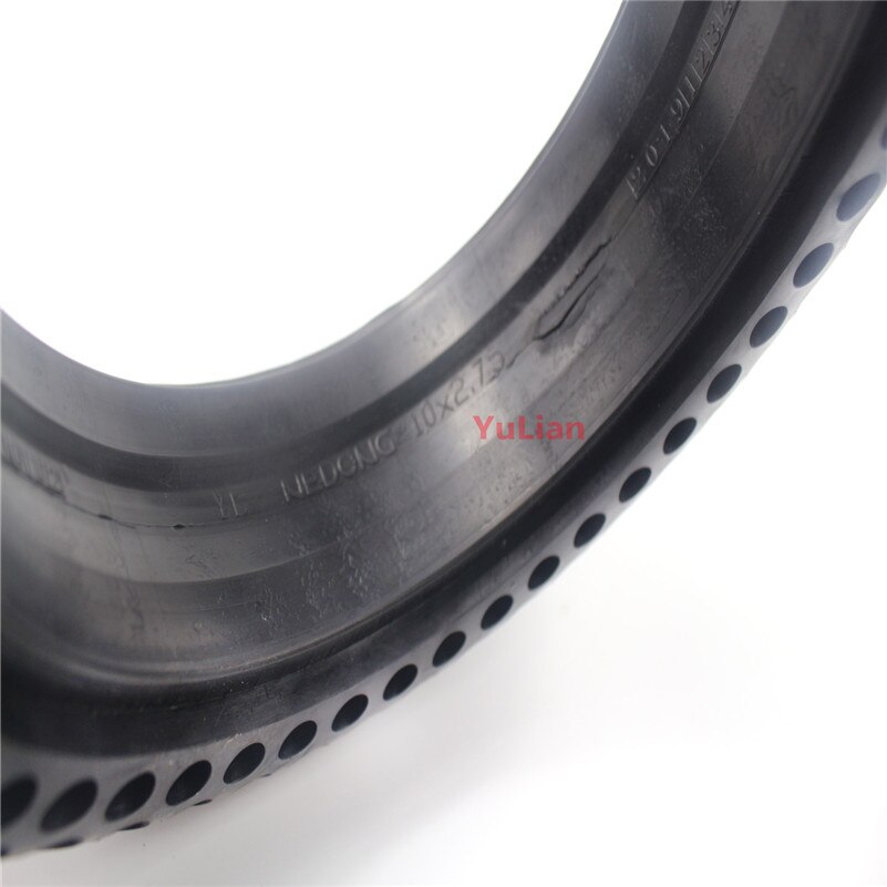 Updatedninebot minipro mini pluss scooter fast hull dekk dobbel støtdemper hul fast dekk 10 x 2.75 tubeless dekk
