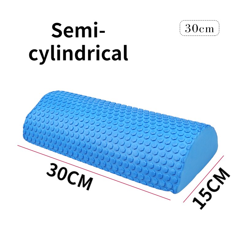 Rouleau demi-cylindre en mousse EVA pour le Yoga,équipement utile pour l&#39;entraînement, blocs, coussins d&#39;équilibre à point flottant, Pilates, massage, 30 – 40 cm,: Violet