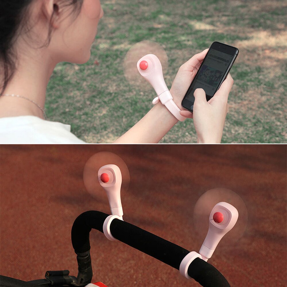 USB Mini Fold Fans Electric Portable Hold Small Fans Small Household Electrical Appliances Fan Desktop Electric Fan