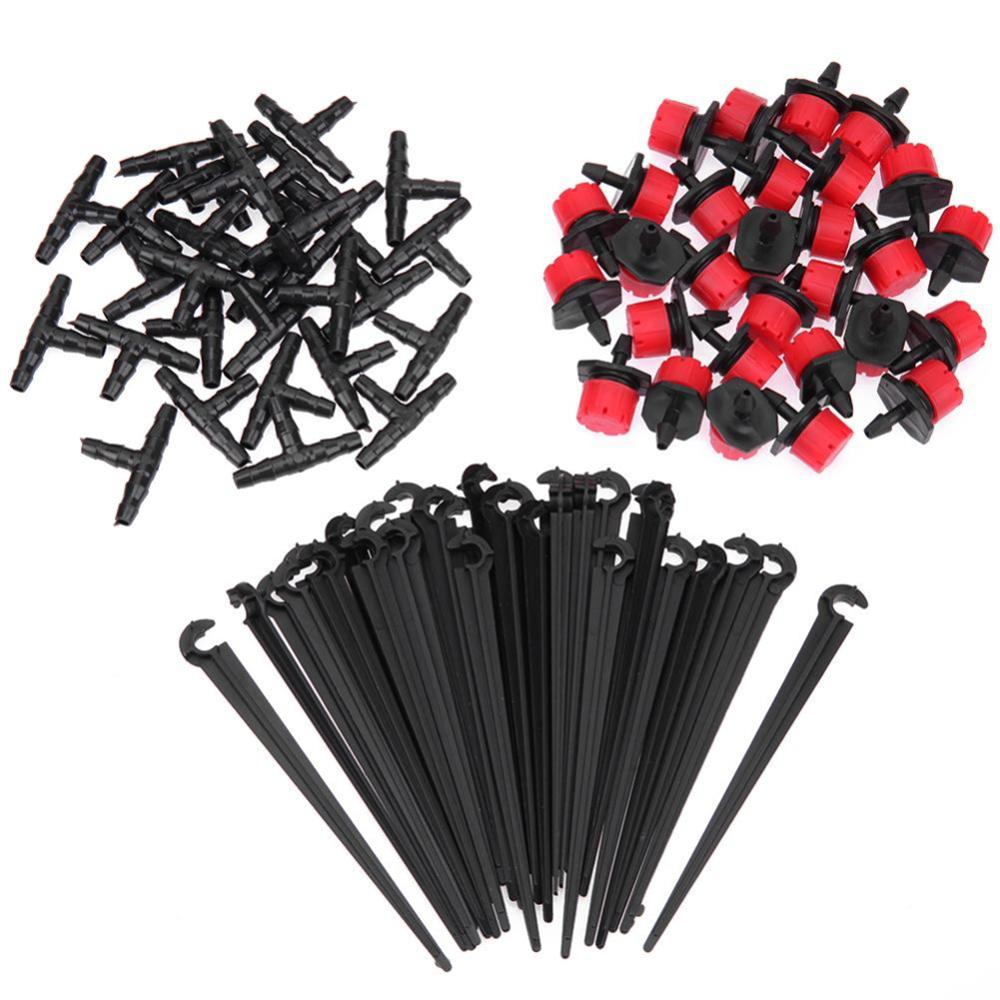 Automatic Drip Irrigation System Complete Set Self Watering Kits Garden Irrigation Equipment 82ft Hose for Garden Flower Bed