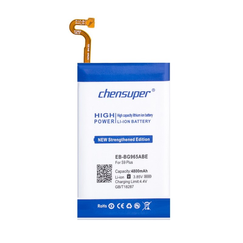 Chensuper 4800 mah eb -bg965 abe batteri til samsung galakse  s9 Plus  g9650 g965 g965f g965a g965t g965s g965 r 4 g965v