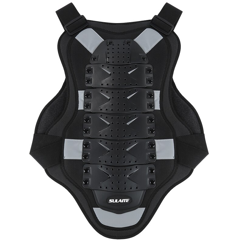 Motorfiets Armor Vest - Verstelbare Borst- En Rugbeschermer Voor Volwassenen (Maat S)