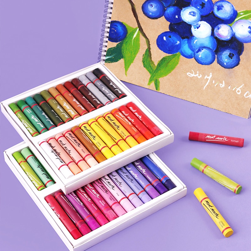 12/24/48 ciężkie kolory olej pastelowe kije dzieci zestaw artystyczny pastele olejne rysunek tłuste kredki rysunki dla dzieci mogą być monochromatyczne