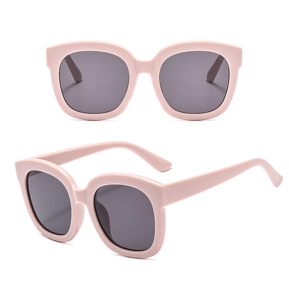 Retro Simple Big Wide Frame Sunglasses Wide Frame Multicolor Sunglasses: 05