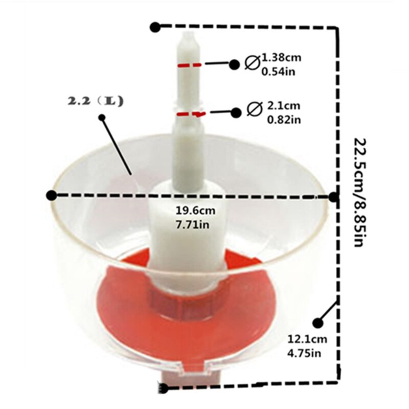 Hause Brauen Bahre Wein Flasche Unterlegscheibe Rinser Sterilisator Adapter