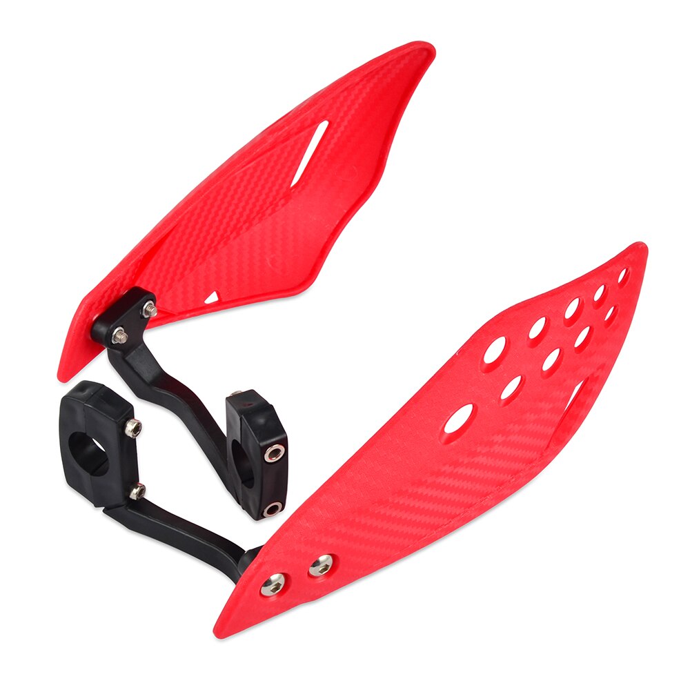 Motorfiets 7/8 "22mm Brush Bar Hand Guard Handguards Voor BETA 50 125 250 300 350 390 400 430 450 480 498 520 525 RR RRS SM: Red