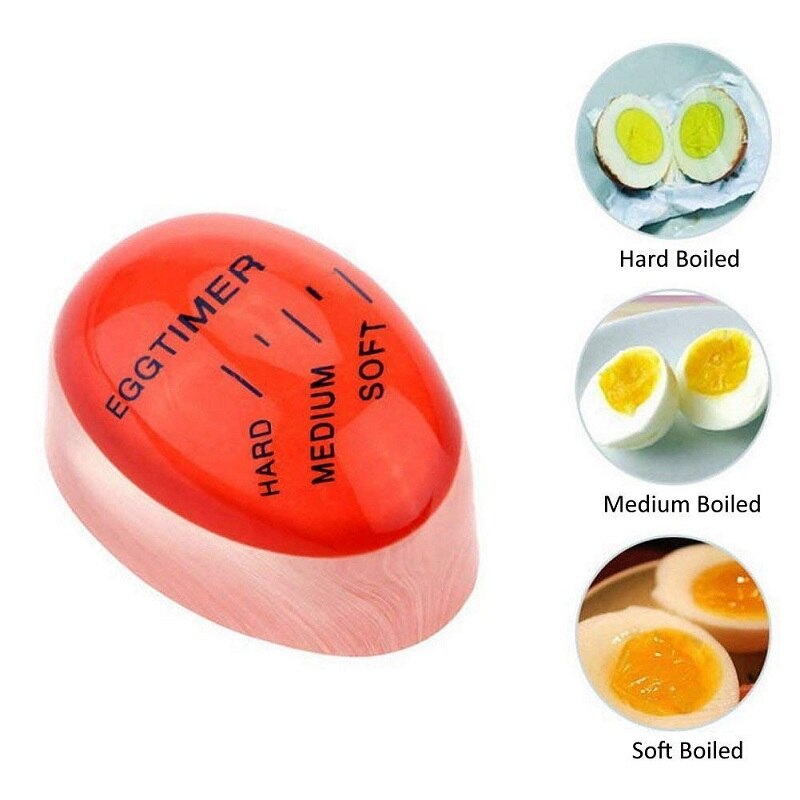 Egg Timer Kitchen Supplies Egg Perfect Color Changing Perfect Boiled Eggs Cooking Helper Timer Cooking Set