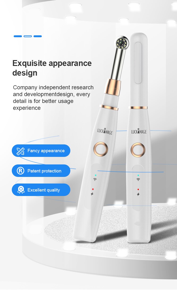 Draadloze Wifi Usb Intra Orale Tandheelkundige Intraorale Camera Tandarts Apparaat Led Licht Real-Time Video Inspectie Tanden Whitening Tool