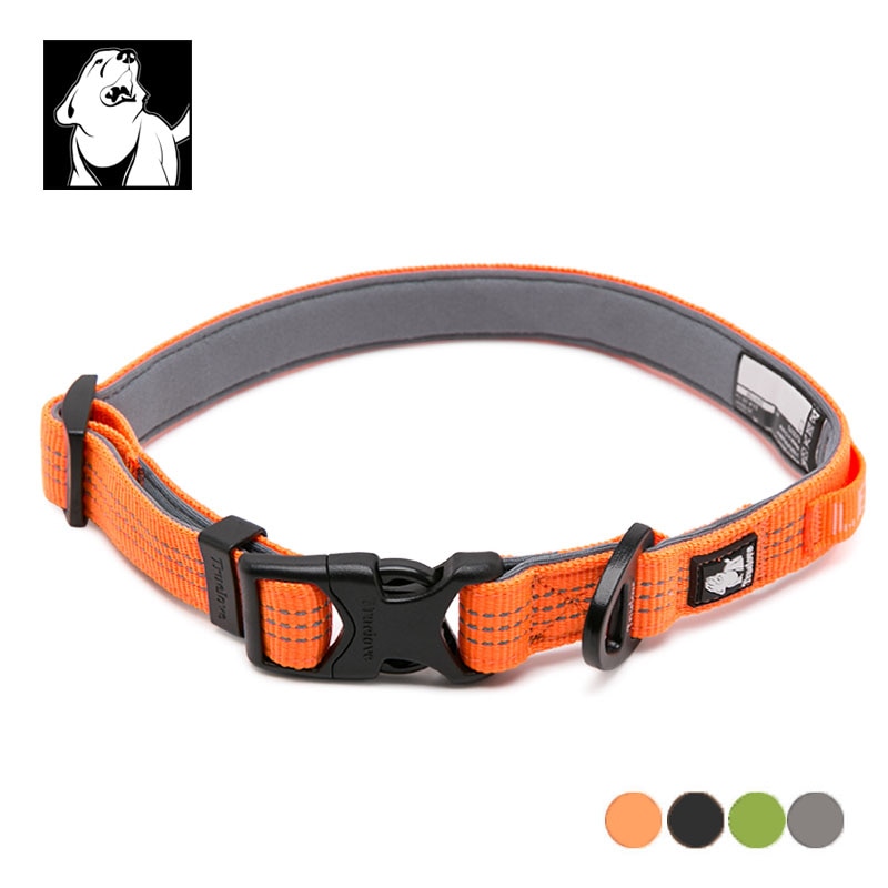 Truelove Gewatteerde Halsbanden Voor Grote Kleine Honden Nylon verstelbare Reflecterende Zachte Quick Release Hond Ketting Voor Huisdieren