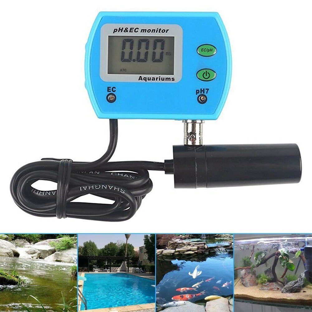 Water Quality Tester Multifunctionele Thuis Orp Digitale Display Zwembad Monitor Ph Ec Water Quality Tester