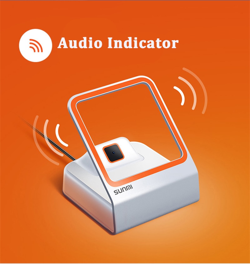 Escáner de código de barras SUNMI Pocket Auto QR 1D/2D, lector de códigos para pagos de teléfonos móviles, compatible con Windows Linux Plug and Play