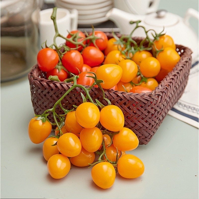 Simulatie fruit model rekwisieten Virgo, tomaat, tomaat Thuis model kast decoratie