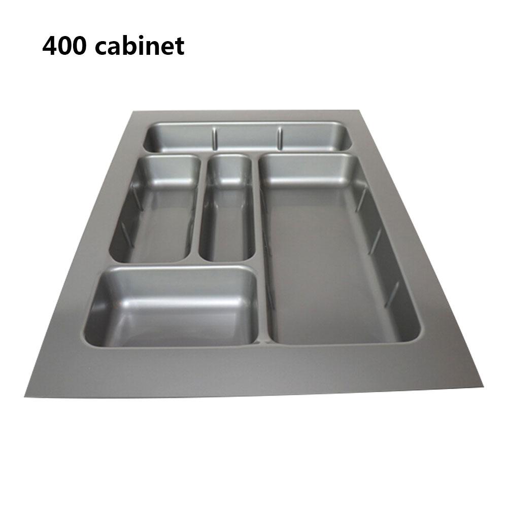 ABS Drawer Cutlery Tray Kitchen Cabinet Chopsticks Cutlery Storage Box Plastic Drawer Compartment Divider Tray: 400 Cabinet