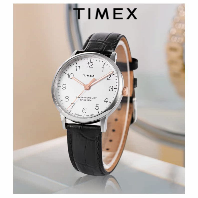 TIMEX Miss Luxury Trend Quartz Calendar Waterproof Multi Function Fancy Round Watch Stainless