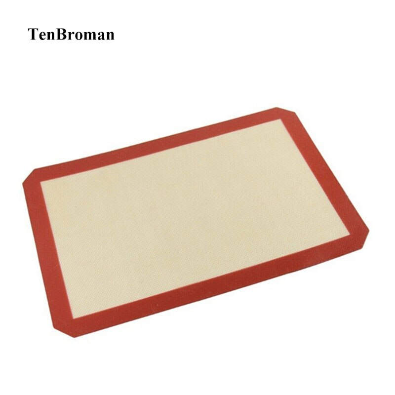 TENBROMAN Siliconen Bakken Mat Non-stick Silicon Liner Voor Bakken Bitterkoekje/Gebak/Cookie Maken