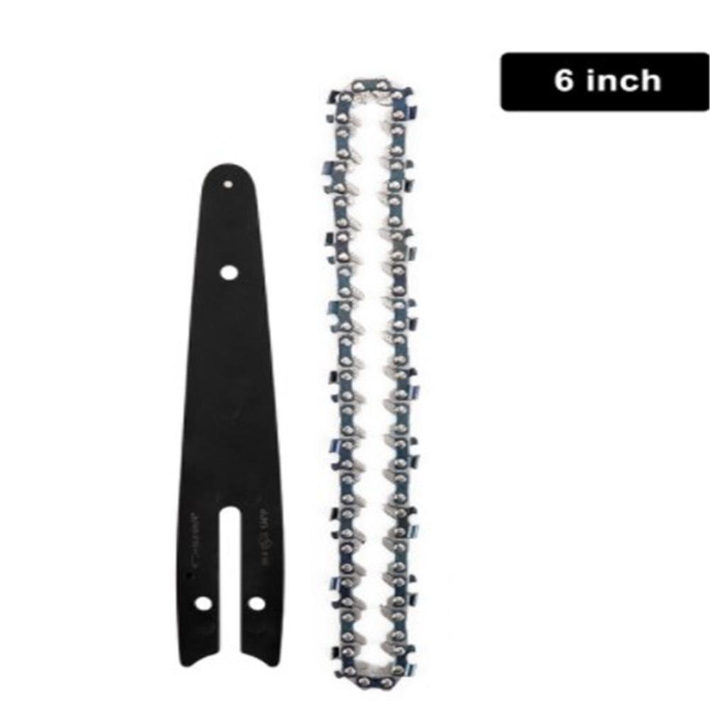 6-inch Chain Guide Electric Chainsaw Chains And Guide For Logging And Pruning