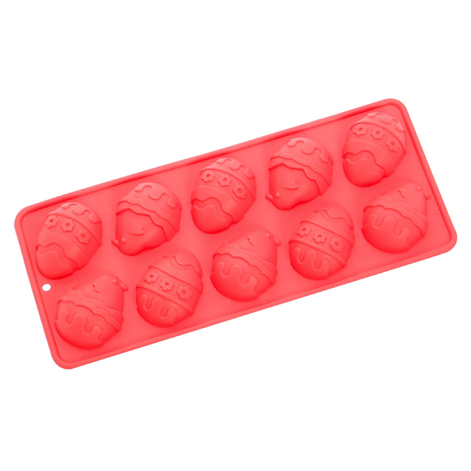 Moldes de silicona para repostería, molde de 10 cavidades para manualidades, para Chocolate, magdalenas, pasteles, muffins, molde de hornear cocina, herramienta para hornear