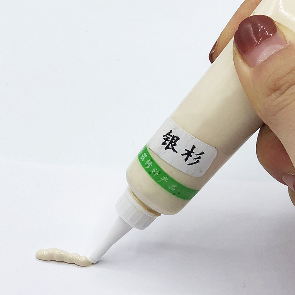 Møbelmaling, tremøbelreparasjonspasta for tredører, gulvrenovering, ripehull, sprekkfjerner 18g , ren hvit tremaling