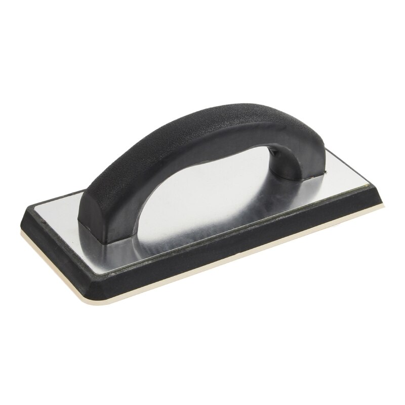 Plastering Trowel with Ergonomic Handle Rounded Square Corner Spatula Grout Tiling Tool for Concrete Dry Lining