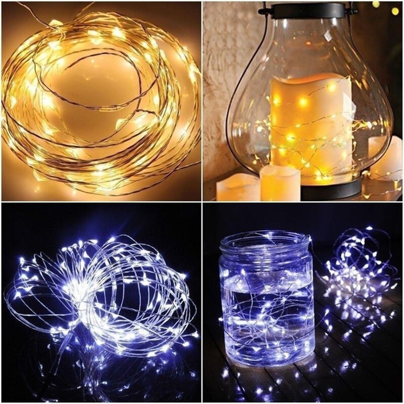 USB Led String Fairy Lights for Wedding Christmas Party Garden Decoration