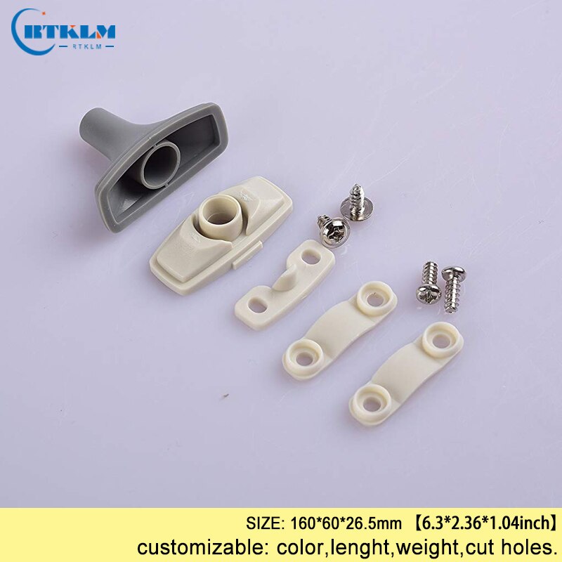 Handheld electric box DIY junction box handheld speaker box abs plastic electronic project instrument box 160*60*26.5mm IP55