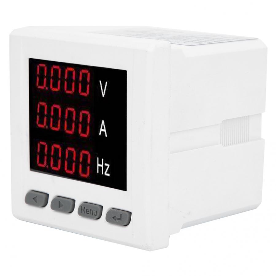 Frequenz Meter 72-UIF Multi-Funktion Meter Einphasig EINE V HZ Digital Display Meter Amperemeter Voltmeter Frequenz