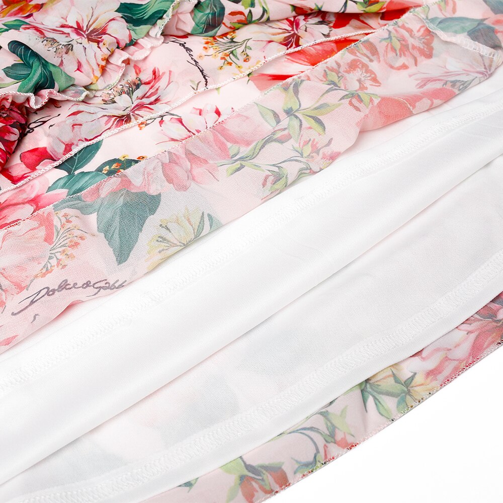 MD – Robe longue en mousseline de soie pour femme, tenue avec imprimé africain, style bohème, motifs floraux, Ankara, Dashiki, Abaya, vêtement d&#39;été
