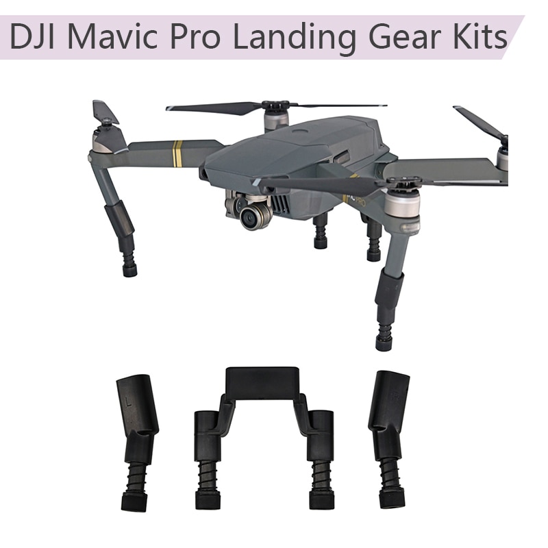 Landing Gear Voor Dji Mavic Pro Platinum Gimbal Camera Protector Guard Verhoogde Shockproof Been Zachte Lente Voeten Onderdelen