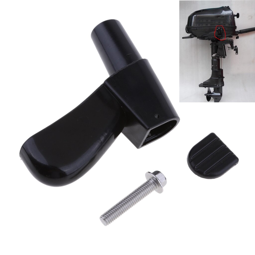 Barco fuera de borda pomo de palanca de cambios para motor fueraborda 6hp 4 tiempos eje corto