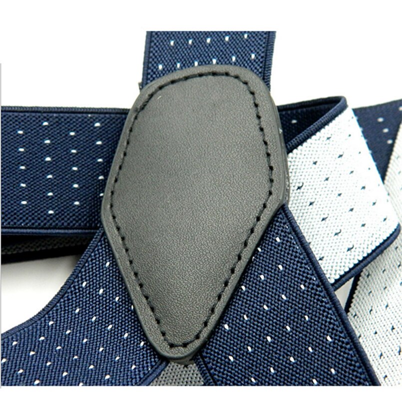 Tirantes para hombre y mujer, pantalones vaqueros, pantalones con tirantes elásticos, accesorios de ropa, color blanco y negro,