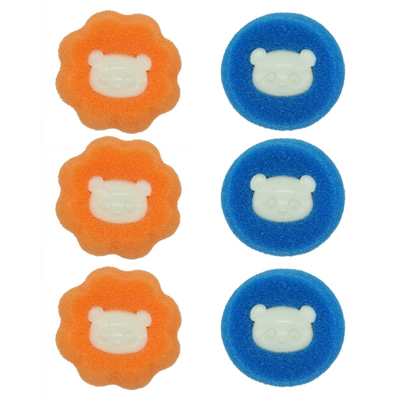 4/6/8 sztuk zestaw kulek robić prania urządzenie robić usuwania włosów narzędzie robić czyszczenia ubrań dla zwierząt domowych usuwanie łapacz kolektor włókien kula wielokrotnego użytku łapacz kłaków strona główna: Złota