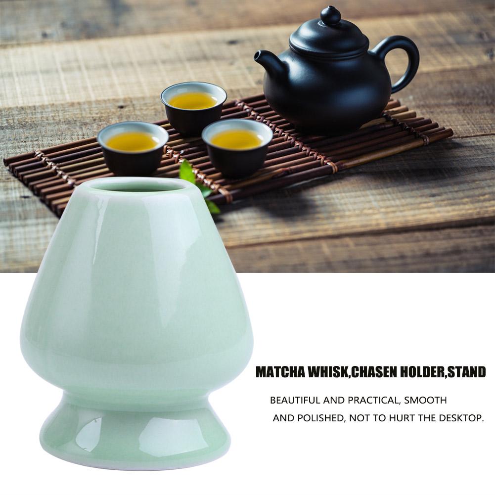 Japanse Ceremony Matcha Pak Garde Matcha Groene Thee Chasen Houder Stand Tray Theewaar Accessoires Traditionele Matcha Sets