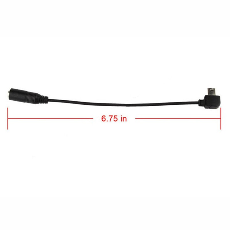 Adaptador de micrófono JINSERTA Gopro Mini USB a 3,5mm, adaptador de micrófono para transferencia de datos para Gopro Hero 4 3 + 3 2 1 para cámara deportiva