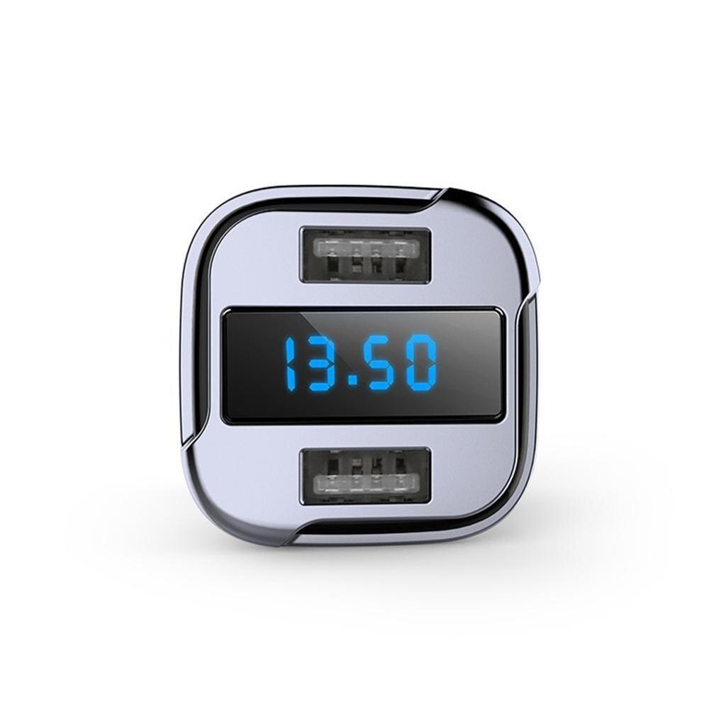 Mini Gps Mobiele App Tracker Locator Dual Usb Car Charger Voltage Monitor Voltmeter Real Time Tracking Device