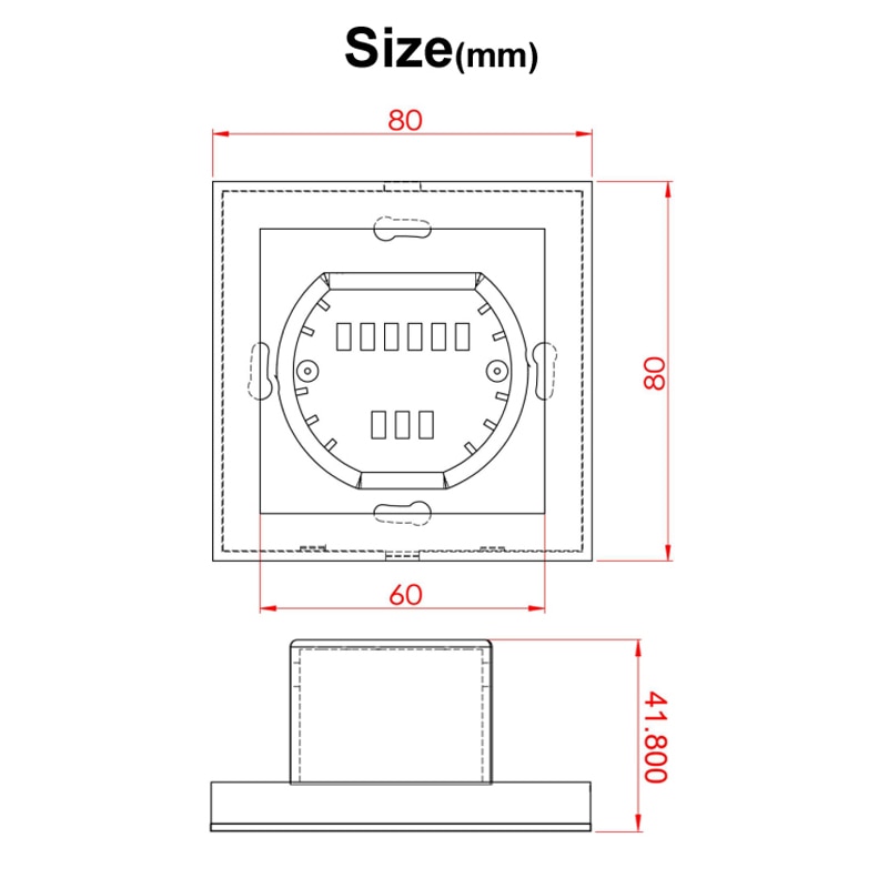 Touch Led Dimmer 220v EU Standard Output Led Dimmer 220 V 0-10v Dimmer for Led Lamp 220v Touch Switch Control